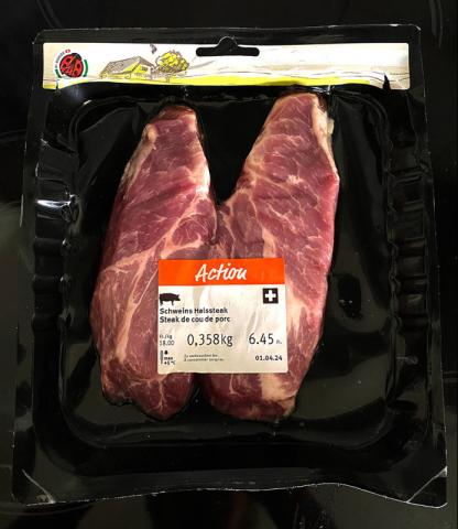 Schweins Halssteak (unmariniert) | Hochgeladen von: Lakshmi Schweins Halssteak (unmariniert) | Hochgeladen von: Lakshmi