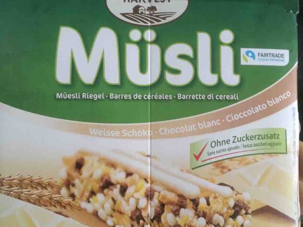 Müsliriegel Weiße Schokolade von Vali1899 | Hochgeladen von: Vali1899
