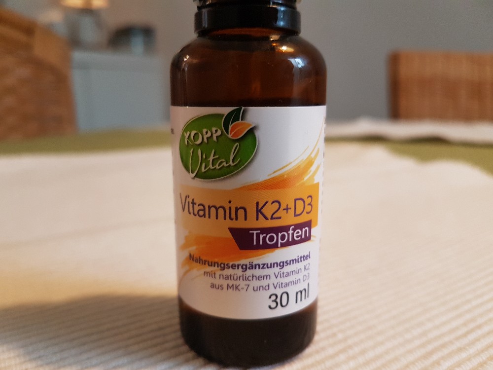 Vitamin K2 + D3, Pro Tropfen von swill | Hochgeladen von: swill