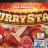 CurryStar, Curry-Bratwurst umgerötet, in scharfer Chili-Cur von  | Hochgeladen von: Gothicblast