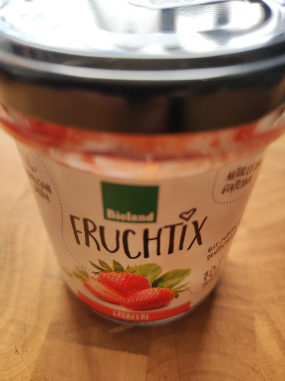 Fruchtix, Bio-Erdbeer Fruchtaufstrich von entchenralf | Hochgeladen von: entchenralf