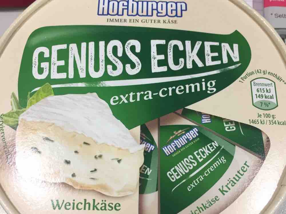 Hofburger Genuss Ecken extra cremig , Weichkse Kruter von BigFro | Hochgeladen von: BigFrogBabe