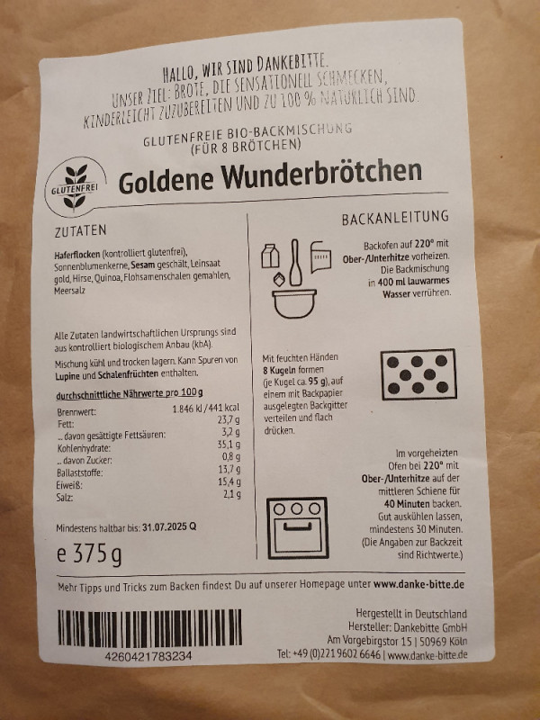 Goldene Wunderbrötchen von In_a | Hochgeladen von: In_a