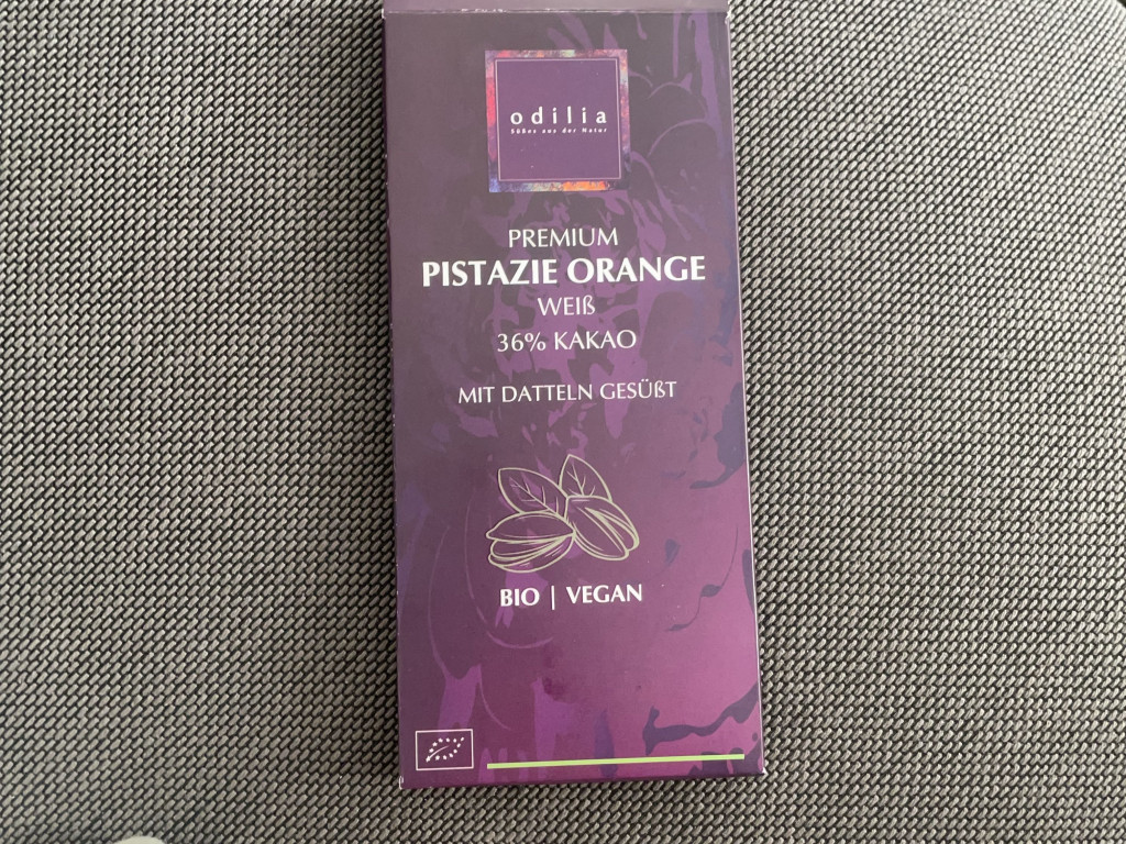 Premium Pistazie Orange Weiß, 36% Kakao von irhu | Hochgeladen von: irhu