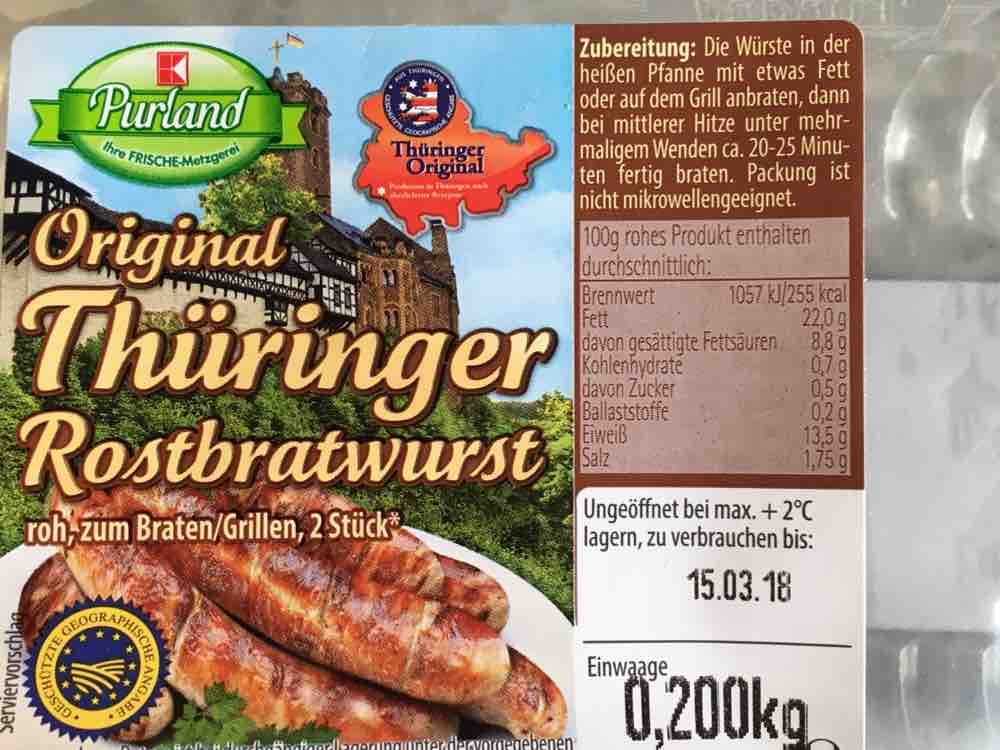 original Thüringer Rostbratwurst  , Bratwurst von wollro | Hochgeladen von: wollro