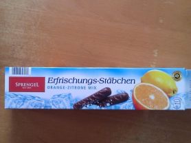 Erfrischungs-Stäbchen, Orange-Zitrone-Mix | Hochgeladen von: Fritzmeister
