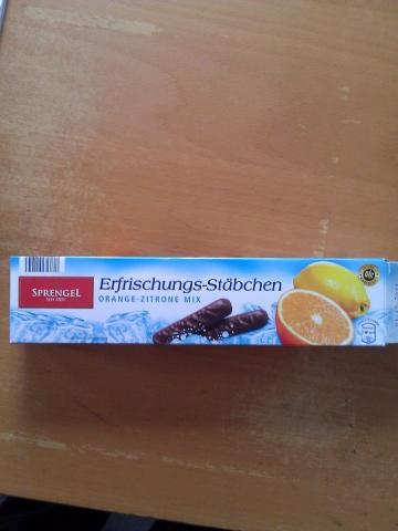 Erfrischungs-Stäbchen, Orange-Zitrone-Mix | Hochgeladen von: Fritzmeister