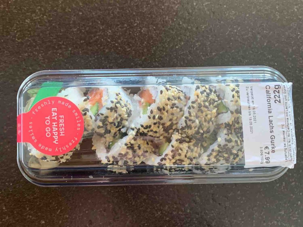 Eat Happy Sushi, California Lachs Gurke von Ena84 | Hochgeladen von: Ena84