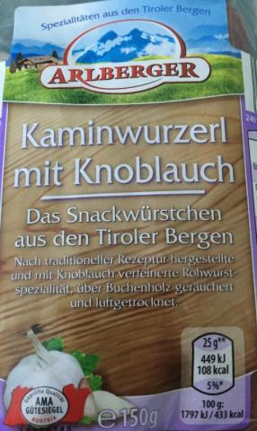 Kaminwurzerl mit Knoblauch, Knoblauch | Hochgeladen von: david331