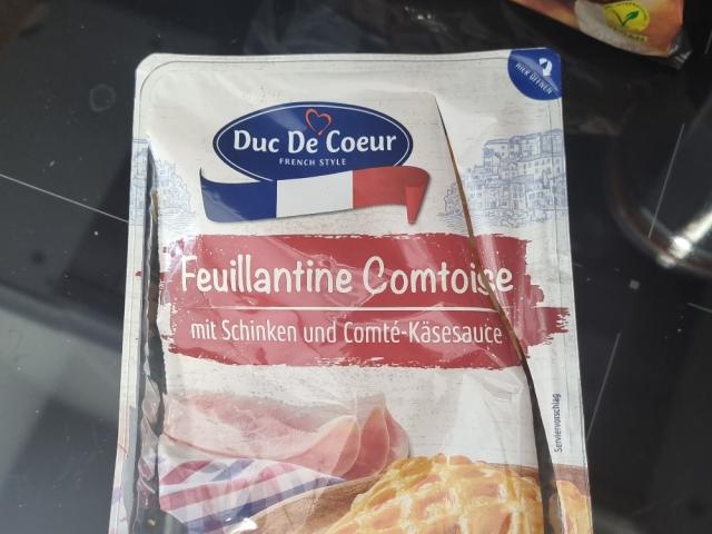 Feuillante Comtoise, Mit Schinken und Comté-Käsesauce von arnosc | Hochgeladen von: arnoschaefer