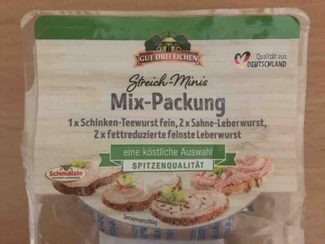 Feinste Leberwurst mit Schnittlauch fettreduziert, Streich-Minis | Hochgeladen von: Albino