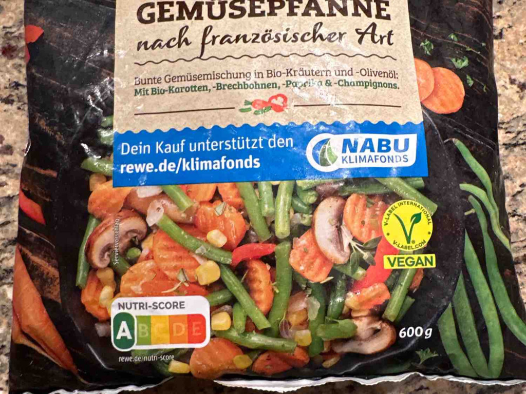 Rewe Bio Gemüsepfanne nach französischer Art von mkHH | Hochgeladen von: mkHH