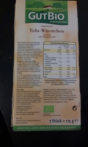 GutBio Tofu-Würstchen | Hochgeladen von: petit ange