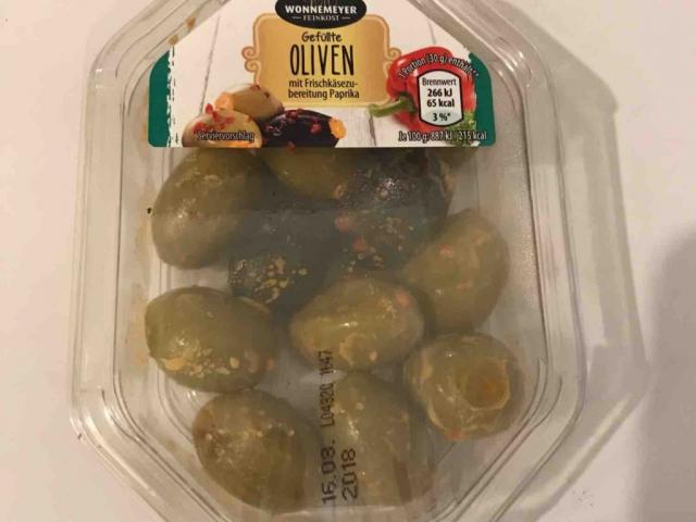 Wonnemeyer Oliven, mit Frischkäse Paprika von rbseidel458 | Hochgeladen von: rbseidel458