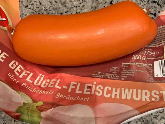 Geflügel-Fleischwurst, geräuchert von Frodofred | Hochgeladen von: Frodofred