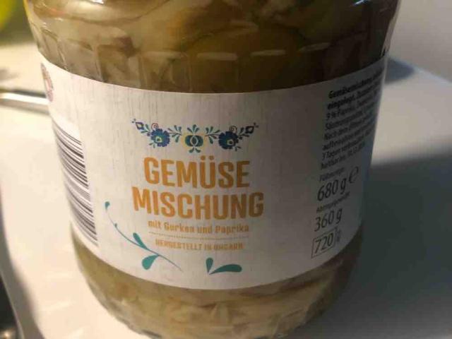 Gemüse Mischung, mit Gurken und Paprika von Jorinie | Hochgeladen von: Jorinie