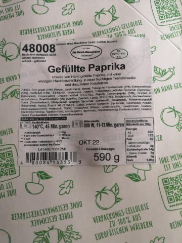 Gefüllte Paprika (H48008) von Panzerknacker | Hochgeladen von: Panzerknacker