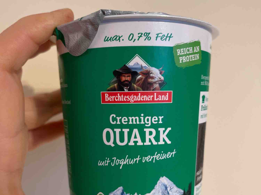 Cremiger Quark, mit Joghurt verfeinert 0,7% Fett von backpfeife | Hochgeladen von: backpfeife