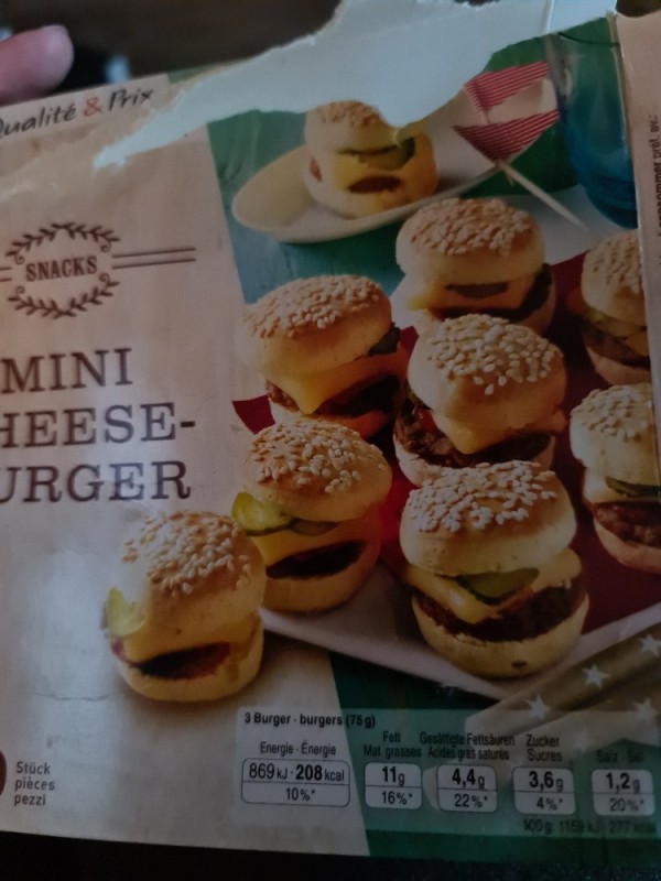 mini cheese burger von Tey | Hochgeladen von: Tey