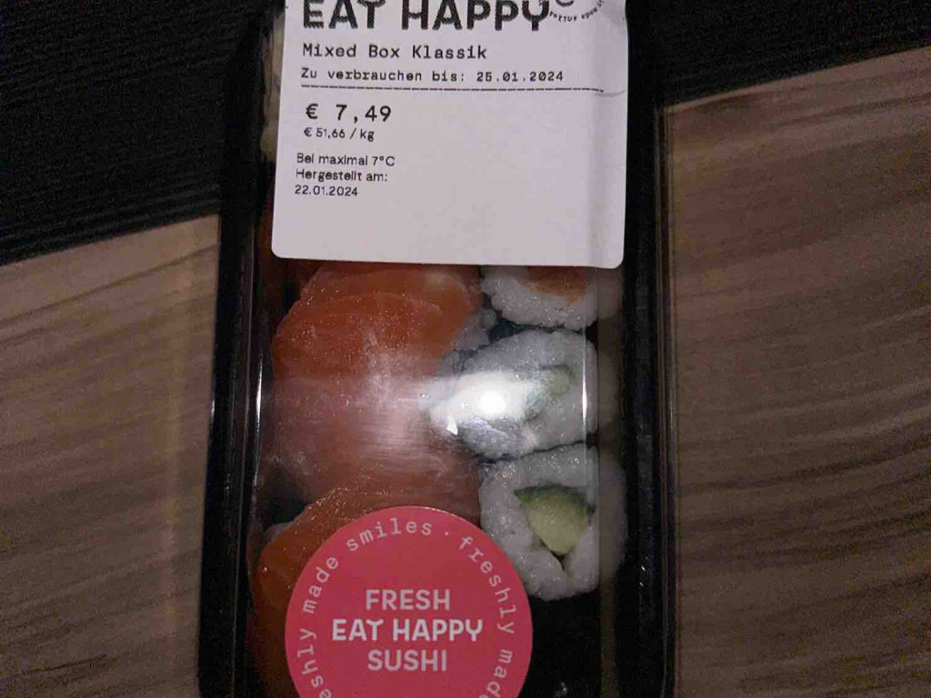 eat happy mixed box klassik, Sushi von Verolodo | Hochgeladen von: Verolodo
