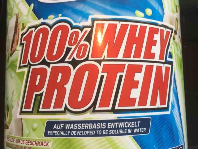 100% Whey Protein Pistazie-Kokos, mit Wasser von roekkl | Hochgeladen von: roekkl