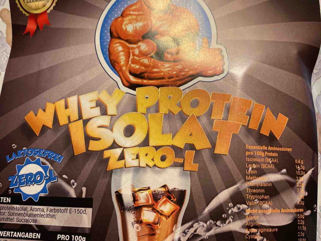 Whey Protein Isolat Zero-L Cola von Nick69 | Hochgeladen von: Nick69