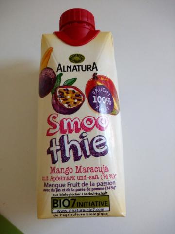 Smoothie Mango Maracuja, mit Apfelmark und -saft  | Hochgeladen von: Angelika8403