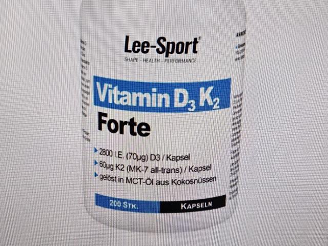 Vitamin D3 K2 Forte von trainjanon | Hochgeladen von: trainjanon