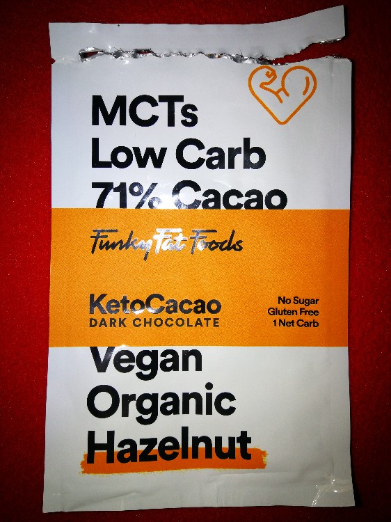 KetoCacao Hazelnut, MCTs, Low Carb, 71% Cacao von Moxana | Hochgeladen von: Moxana