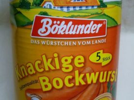 Böklunder Knackige Bockwurst, knackig | Hochgeladen von: Coro55