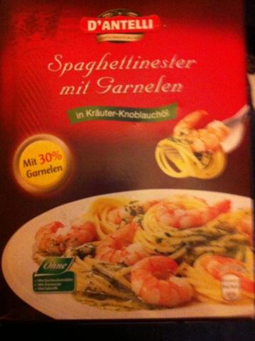 DAntelli-Spaghettinester mit Garnelen in Kräuter-Knoblauchöl | Hochgeladen von: krawalla1