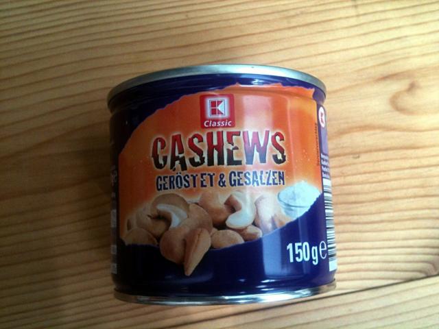 Cashews, geröstet und gesalzen | Hochgeladen von: sanddorn