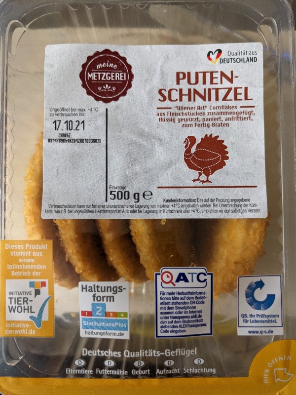Puten-Schnitzel Wiener Art, Cornflakes von zentaur1ger | Hochgeladen von: zentaur1ger