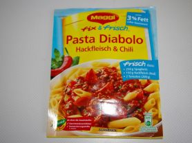 Maggi Fix & frisch Pasta Diabolo, Hackfleisch und Chili | Hochgeladen von: Chivana