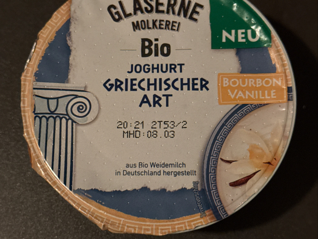 Bio Joghurt Griechischer Art Bourbon Vanille von betalab | Hochgeladen von: betalab