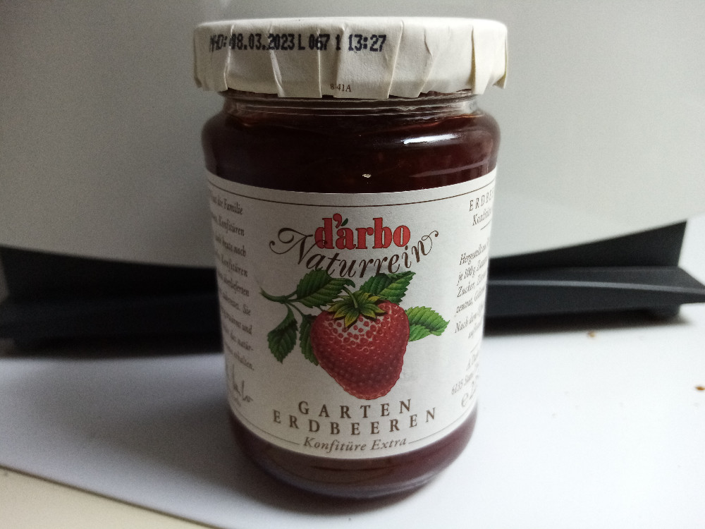 Konfitüre Extra Garten Erdbeeren, Erdbeere von Judith Maria | Hochgeladen von: Judith Maria