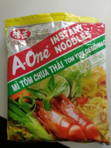A-One Instant Noodles, Rahmen Tom Yum Geschmack von kick666657 | Hochgeladen von: kick666657 A-One Instant Noodles, Rahmen Tom Yum Geschmack von kick666657 | Hochgeladen von: kick666657