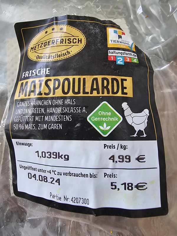 Maispoularde ganzes Hähnchen, Lidl von pajolukhan | Hochgeladen von: pajolukhan