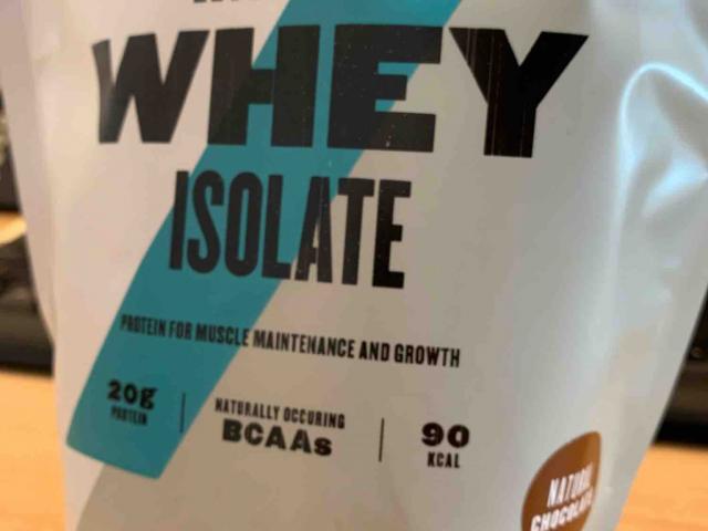 Impact Whey Isolate, Natural Chocolate von Slati96 | Hochgeladen von: Slati96