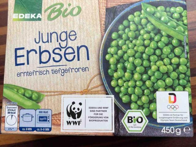 Edeka junge Erbsen, Bio von Pampilou | Hochgeladen von: Pampilou