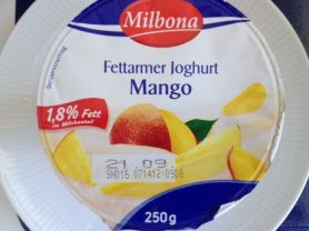 Milbona Fettarmer Joghurt 1,8% Fett, Mango | Hochgeladen von: xmellixx