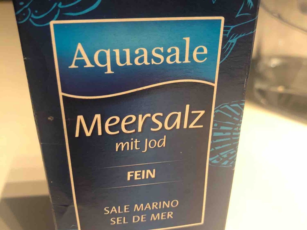 Aquasale, Meersalz mit Jod Kalorien - Gewürze - Fddb