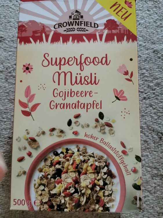 gojabeere-Granatapfel Superfood Müsli von anni18492 | Hochgeladen von: anni18492