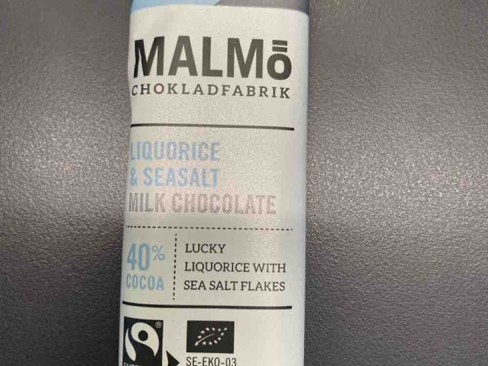 Liquorice & Seasalt Milk Chocolate, 40% Cocoa von maditax | Hochgeladen von: maditax