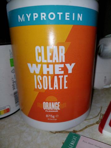 Clear Whey Isolate Orange von sahna | Hochgeladen von: sahna