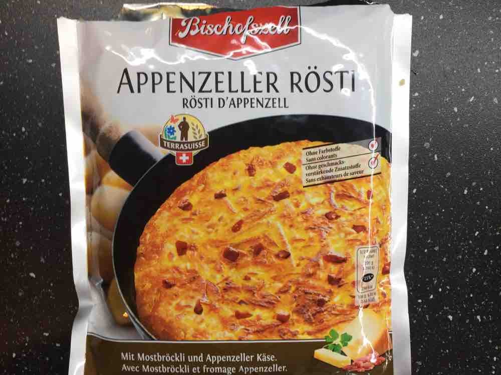 Bratfertige Appenzeller Rösti mit Käse und Mostbröckli von schti | Hochgeladen von: schtinii