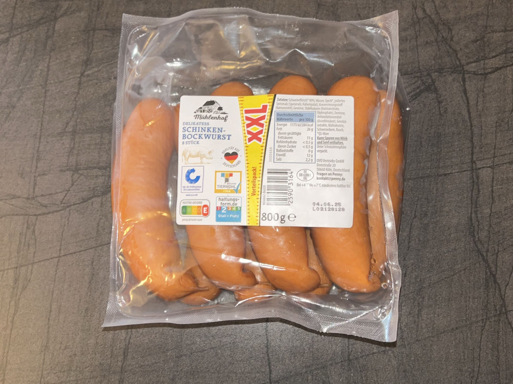 Schinken-Bockwurst, 8 Stück von Chaoszycke | Hochgeladen von: Chaoszycke Schinken-Bockwurst, 8 Stück von Chaoszycke | Hochgeladen von: Chaoszycke