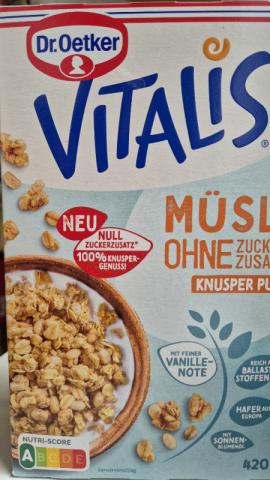 Vitalis, Super Müsli ohne Zuckerzusatz von Eisel | Hochgeladen von: Eisel