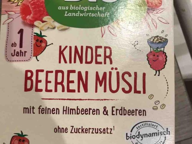 Kinder Beeren Müsli von Lexedy | Hochgeladen von: Lexedy