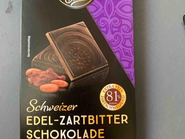 Schweizer Edel-Zartbitter-Schokolade, Kakao 81% mindestens von n | Hochgeladen von: nicosch91